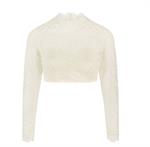 Nina von C Dirndlbluse langarm champagner - Gr.40