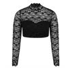 Nina von C Dirndlbluse langarm schwarz - Gr.38