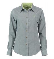 Orbis Damen Bluse dunkelgrün klein kariert Orbis Damen Bluse dunkelgrün klein kariert