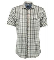 Orbis Hemd KA Slim Fit h'blau schwarz