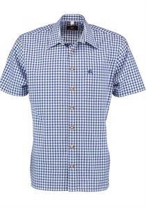 Orbis Hemd Karohemd Regular Fit KA blau - Gr.39/40