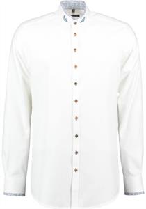 Orbis Hemd OK Slim weiss/marine - Gr.43/44