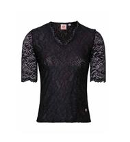 Spieth & Wensky Amberg-Bluse 3/4 Arm schwarz