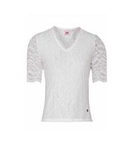 Spieth & Wensky Arktis-Bluse 1/2 Arm offwhite