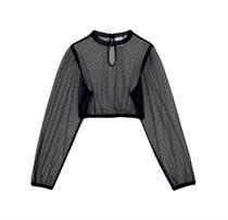 Spieth&Wensky Dirndlbluse Eduarda-LA schwarz - Gr.40
