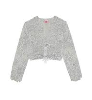 Spieth&Wensky Dirndlbluse Epire3/4 offw./schwarz