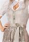 Stockerpoint Dirndl Kurz Adriene taupe - Gr.38 | Bild 4