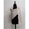 Stola Ajour Strick - 310 creme