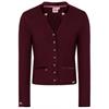 Strickjacke Malta burgund - XL
