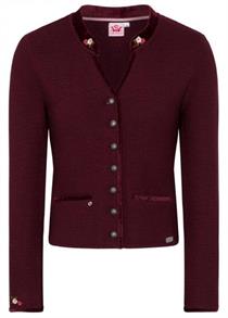 Strickjacke Malta burgund - XL