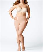 Strumpfhose Plus Size Transparent Matt 20DEN powder - C Short