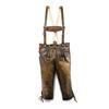 Trachten Lederhose Kniebund Rotwand nuss - Gr.54