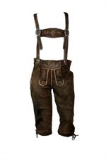 Trachten Lederhose Kniebund Zunder - Gr. 46