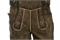 Trachten Lederhose Kurz Alfons rinde - Gr.70 | Bild 2
