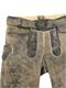 Trachten Lederhose Kurz Hopfensee-braun-Antik - Gr.48 | Bild 3