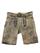 Trachten Lederhose Kurz Hopfensee-braun-Antik - Gr.50