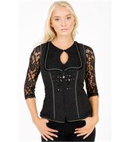 Trachten Mieder schwarz Trachten Mieder schwarz