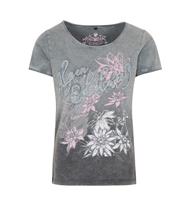 Trachten T-Shirt Carolin grau