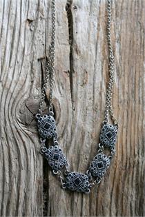 Trachtencollier - black diamond
