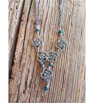 Trachtencollier mit Keltischem Knoten