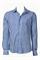 Trachtenhemd Slim Fit jeans gross kariert - Gr. 43/44