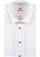 Trachtenhemd Slim Fit Langarm weiss mit Biesen - Gr.37/38