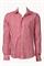 Trachtenhemd Slim Fit rot gross kariert - Gr. 43/44