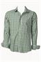 Trachtenhemd Slim Fit tanne gross kariert - Gr. 43/44 | Bild 2
