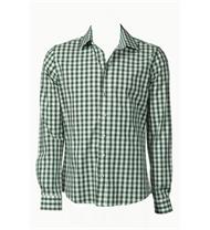 Trachtenhemd Slim Fit tanne gross kariert