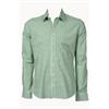Trachtenhemd Slim Fit tanne klein kariert - Gr. 37/38