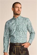 Trachtenhemd Wren Regular Fit braun - XXL