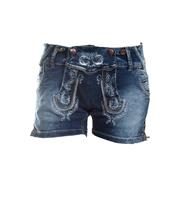 Trachtenhose kurz in Jeansoptik