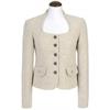 Trachtenjacke Merinowolle natur - Gr.38