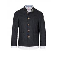 Trachtenjacke Neubrunn blau/grau