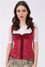 Trachtenmieder Fabia rot - Gr.48