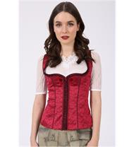 Trachtenmieder Fabia rot Trachtenmieder Fabia rot