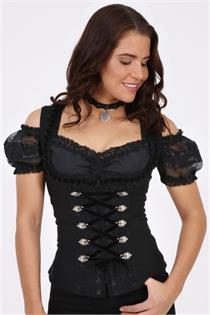 Trachtenmieder Moonnight schwarz - Gr.44 Trachtenmieder Moonnight schwarz - Gr.44