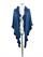 Trachtenponcho mit Rüschenborte - 52 jeans