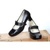 Trachtenschuh Pumps Clara schwarz - Gr. 37