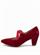Trachtenschuh Pumps rot - Gr.36