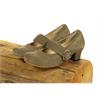 Trachtenschuh Pumps taupe - Gr.41