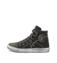 Trachtenschuh Sneaker Luis schwarz