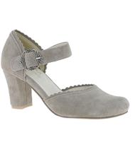 Trachtenschuh taupe