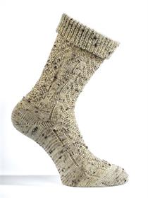 Trachtensocken Kurz beige meliert - 40-41