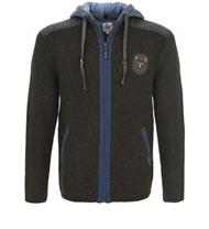 Trachtenstrickjacke Dakar dunkelbraun