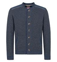 Trachtenstrickjacke Gerhard jeansblau