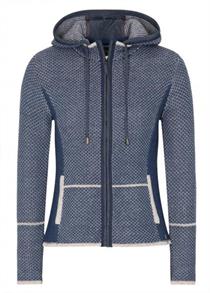 Trachtenstrickjacke Kulmbach jeansblau - XXL Trachtenstrickjacke Kulmbach jeansblau - XXL