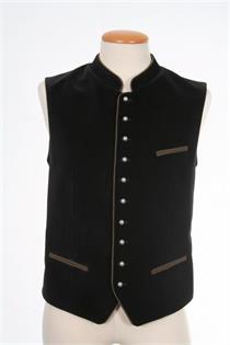 Trachtenweste Albrecht schwarz - Gr.50