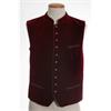 Trachtenweste Albrecht weinrot - Gr.58