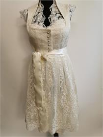 Tramontana Dirndl Midi  Hochzeit T-9185/65 creme - Gr.42